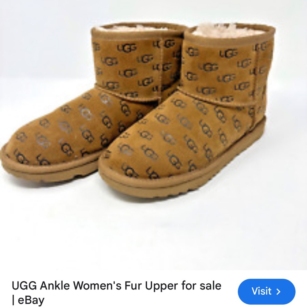 UGG Mini Embossed Boots